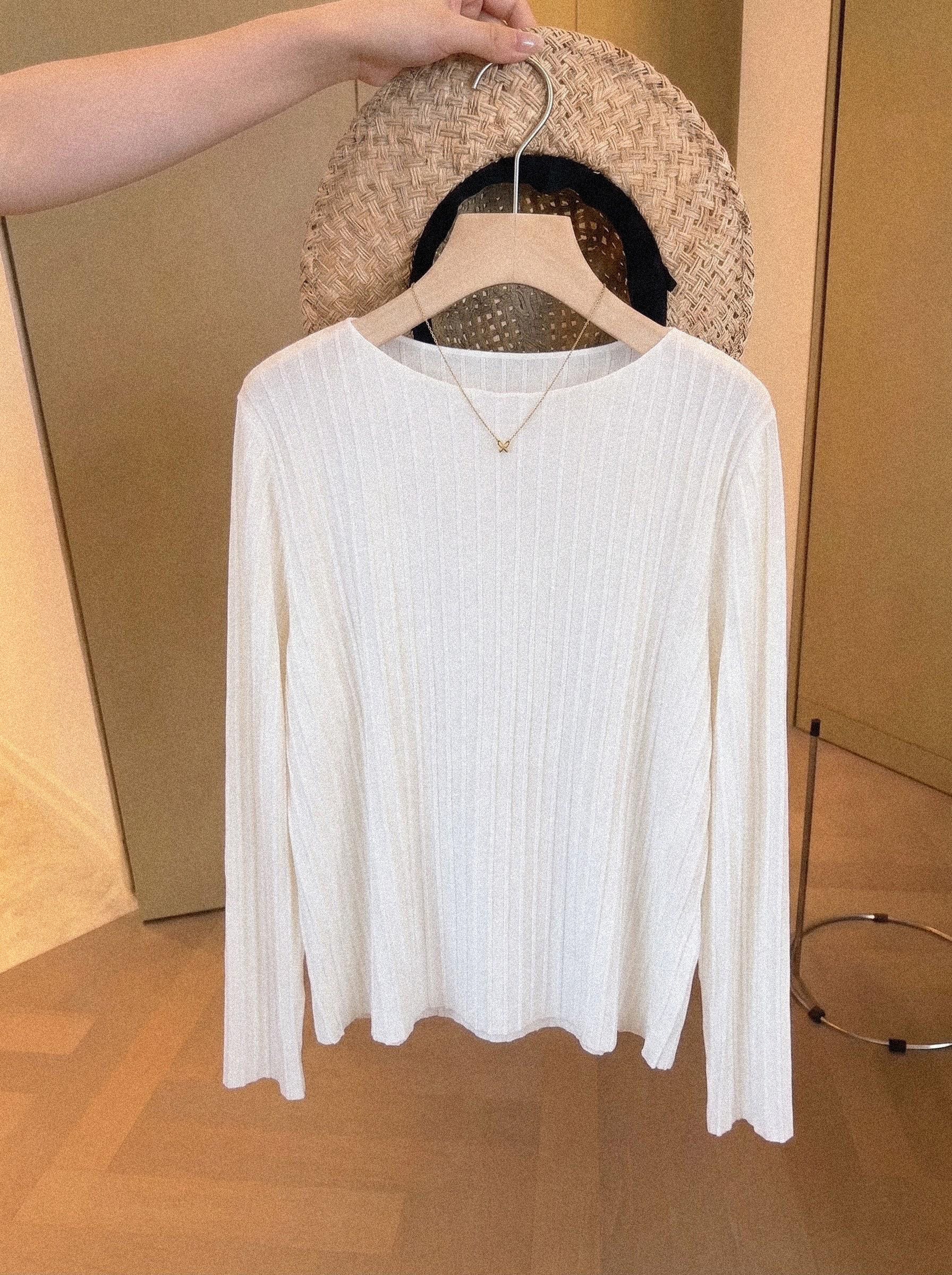 2026 Autumn New Women's Knit Sweater Long Sleeve Pullover Top - Image 3