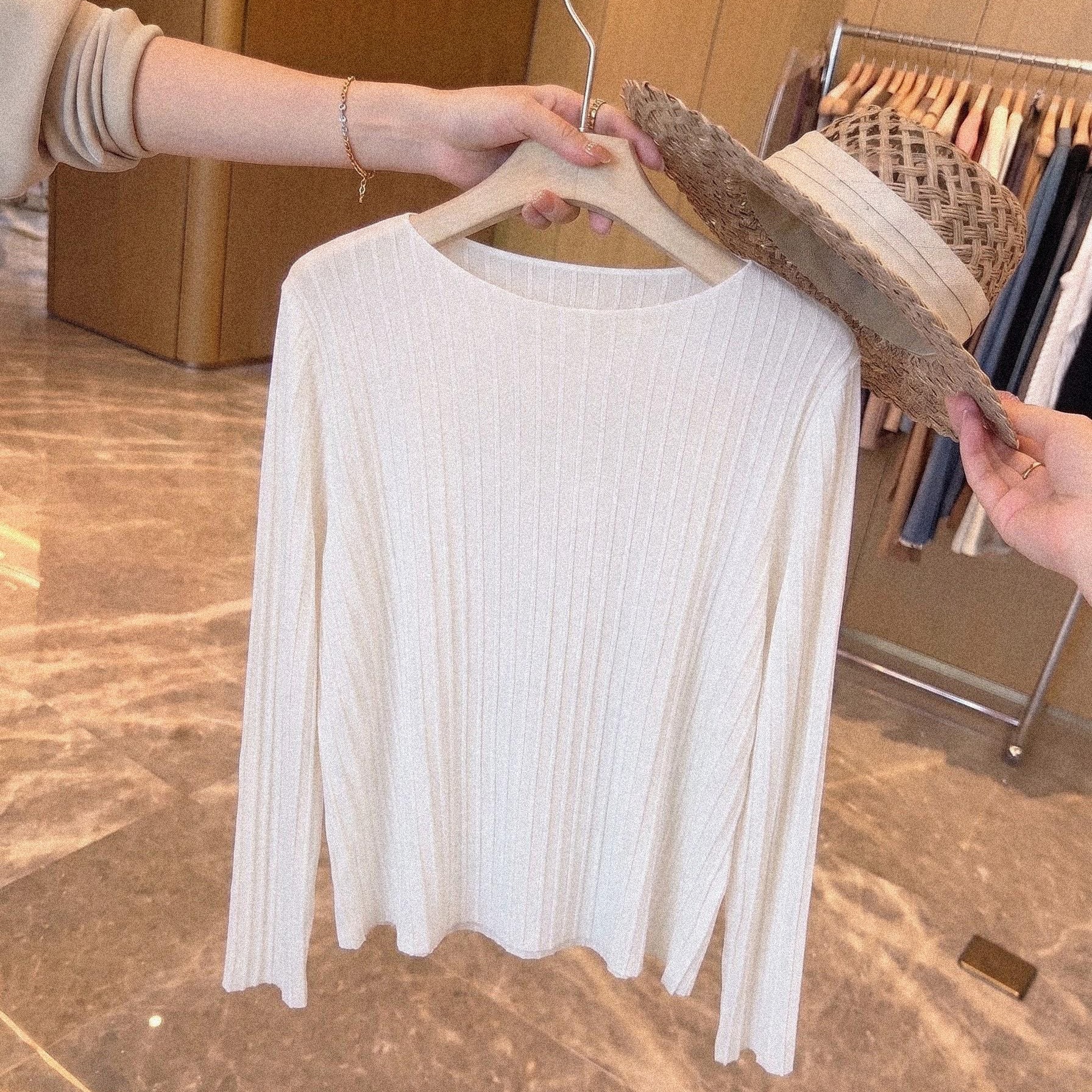 2026 Autumn New Women's Knit Sweater Long Sleeve Pullover Top - Image 5